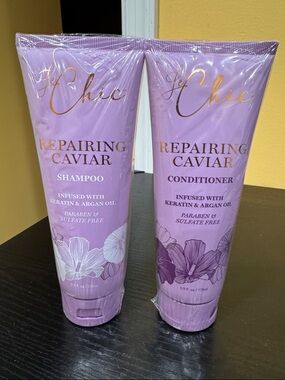 Le Chic Repairing Caviar Shampoo & Conditioner Set - brand new and sealed